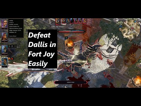 Defeat Dallis in fort joy, best method