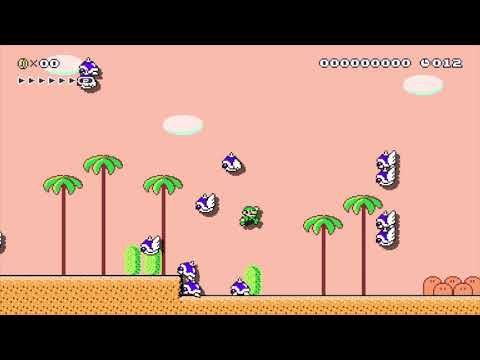 Super Mario Maker [User Submitted Level Episode 4] Egypt: 1-2 The Swam