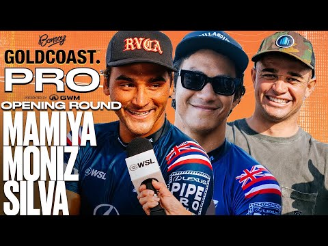 Barron Mamiya, Seth Moniz, Deivid Silva | Bonsoy Gold Coast Pro pres by GWM - Opening Round