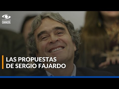 Sergio Fajardo, candidato presidencial, explica sus propuestas en Noticias Caracol