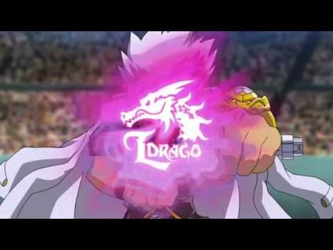 Beyblade AMV. L-Drago vs Earth Eagle