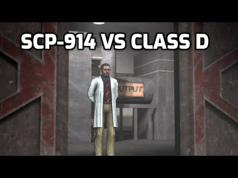 What happens when you put a Class-D in SCP 914 (scraped video)