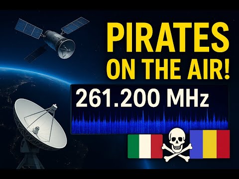📡 261.200 MHz Italian and Romanian Milsat/Satcom pirates conversation 📡