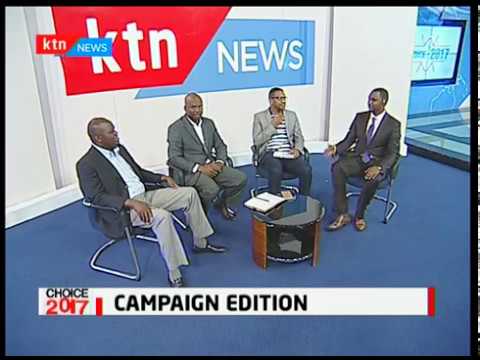 Choice 2017/06/24 :  Campaign Edition, NASA and Jubilee traversing in a bid to woo voters  part 1