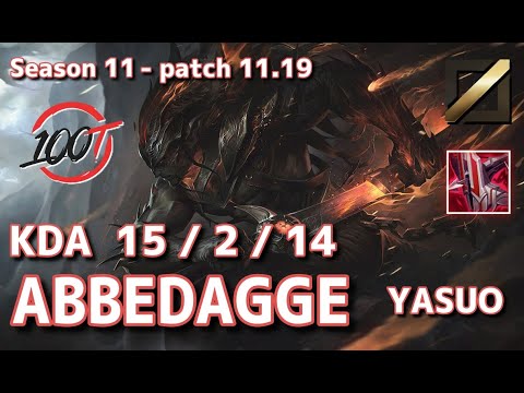 【EUWサーバー/GM】100 Abbedagge ヤスオ(Yasuo) VS RED Grevthar サイラス(Sylas) MID - Patch11.19 EUW Ranked【LoL】