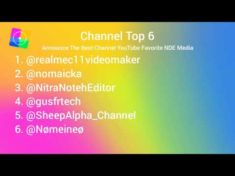 Channel NDE Media Production Top 6