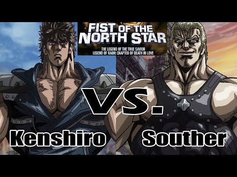 FOTNS RAOH DEATH IN LOVE  - Kenshiro VS. Souther (Eng Dub)