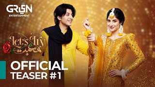 Lets Try Mohabbat  Teaser 1  Danyal Zafar  Mawra H