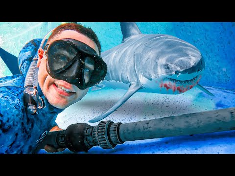 I WENT SWIMMING IN MY AQUARIUM