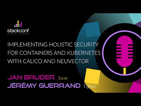 stackconf 2023 | Implementing holistic security for containers and Kubernetes