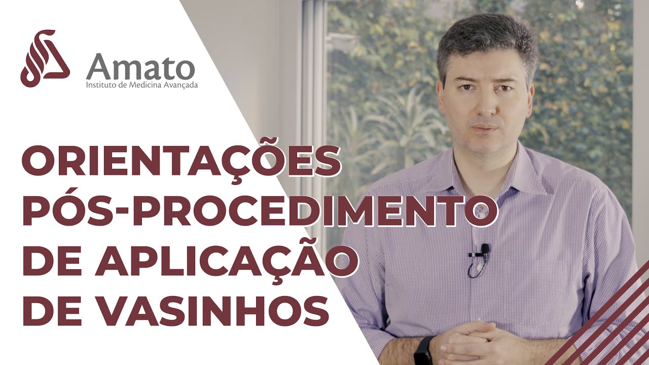 Orientação pós aplicação de vasinhos