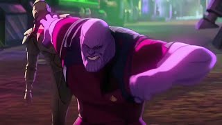 Thanos vs The Black Order Nebula Saves Thanos Scen