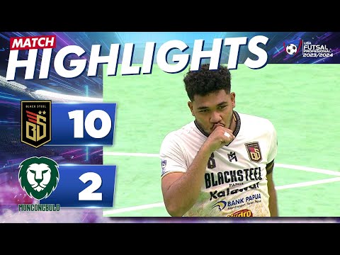 BANJIR GOL! Blacksteel FC (10) - (2) Moncongbulo Muda | LIGA FUTSAL PROFESIONAL 2023/2024