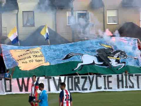 Oprawa meczowa Stal Głowno - GLKS Dłutów