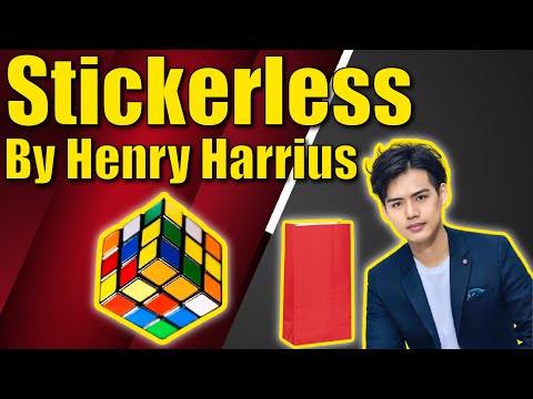 Stickerless By Henry Harrius | Amazing Rubik's Cube Magic