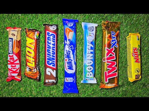 Deep Chocolate Unwrapping ASMR 🍫 | KitKat, Twix, Snickers, Bounty & More | Pure Relaxation