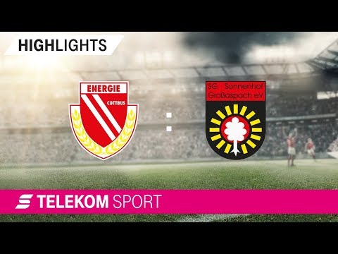 Energie Cottbus  – SG Sonnenhof Großaspach | Spieltag 7, 18/19 | Telekom Sport
