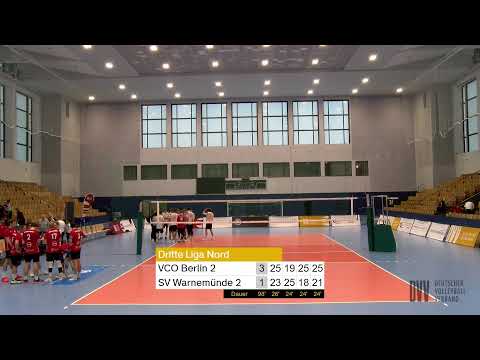 VCO Berlin 2 - SV Warnemünde 2 | 3. Liga Nord Männer 2022/23