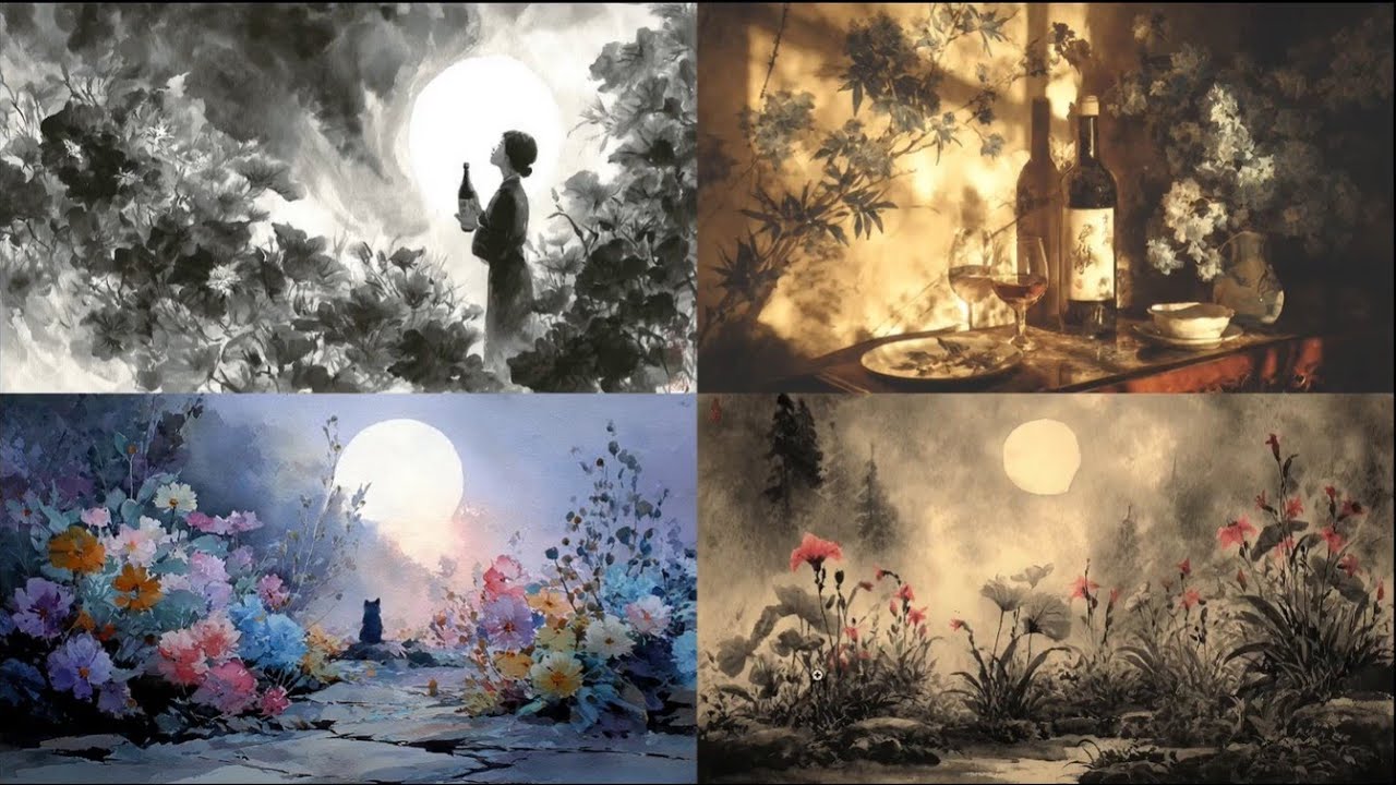 AI繪圖 詩詞成畫02