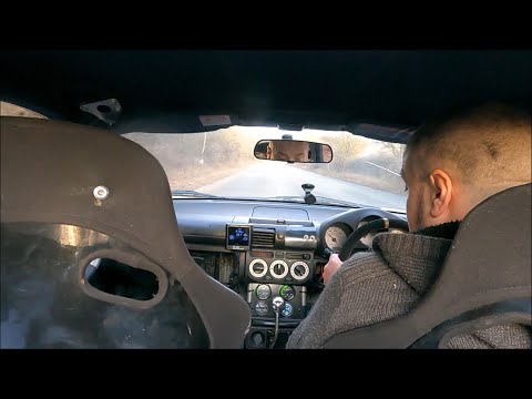 Road testing the BIG turbo 20V swapped Toyota MR-S before mapping. Great response and sounds insane!