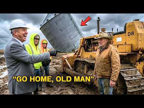 Engineers Said the $10M Tower Was Falling — Then a 72-Year-Old Farmer Fired Up His 1958 Caterpillars