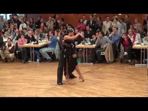 Pavel Zvychaynyy - Marina Sergeeva. DM Latein 2012. Rumba 1/8