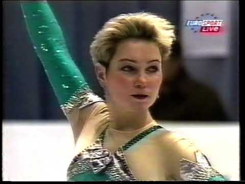 Julia Vorobieva AZE - 2001 European Figure Skating Championships Short Program