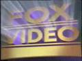 1993 1995 Fox Video Logo With Actual Short Fanfare