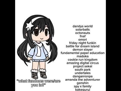 hhow many fandoms did i join i didn’t count