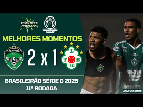 Manaus FC 2x1 Tuna Luso