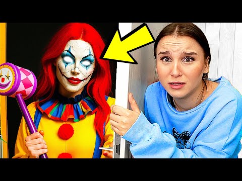 ALINA wird zum HORROR CLOWN ! 😫🎈(Teil 1) - Celina