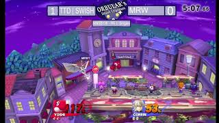 Monday Night SmashBall 138 - Wii U Singles - MRW (Corrin) vs TTD | SWISH (Yoshi)