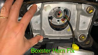porsche boxster - horn fix