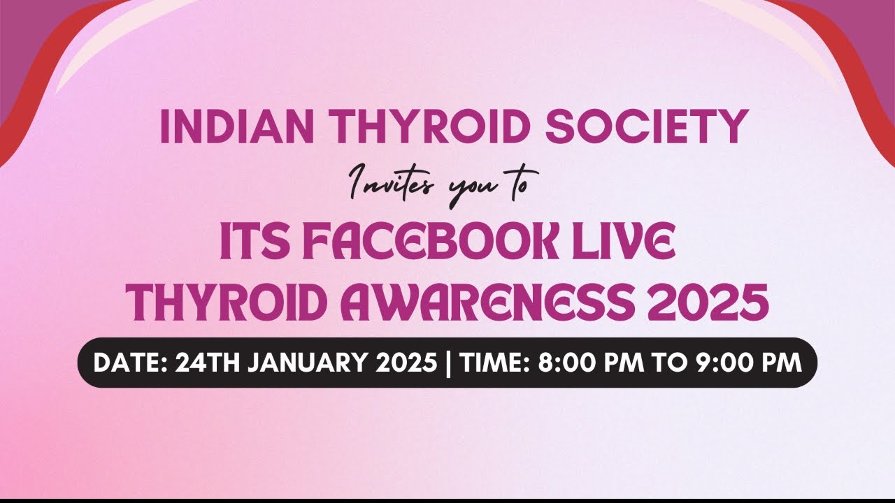 ITS Facebook Live Thyroid Awareness 2025