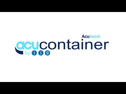 Nouvelles fonctionnalités d'AcuContainer