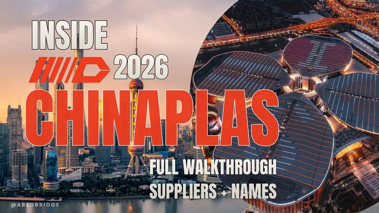 CHINAPLAS 2026 Walkthrough | Plastic & Rubber Expo in Shanghai |Machines, Materials & Recycling Tech