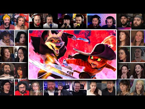 Puss in Boots vs Death Final Battle | Puss in Boots: The Last Wish (2022) Reaction Mashup