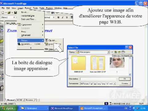 comment construire une page web