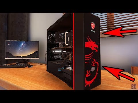 ОФИГЕННАЯ ИГРА ПРО РЕМОНТ КОМПОВ - PC BUILDING SIMULATOR