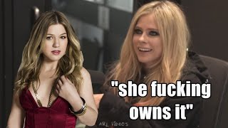Avril Lavigne talks giving away Breakaway &amp; praises Kelly Clarkson