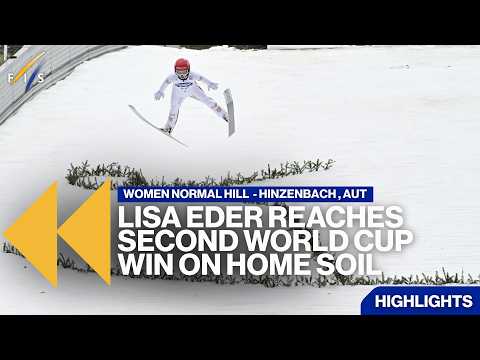 Lisa Eder reaches her second World Cup win in Hinzenbach! | Highlights | FIS Ski Jumping