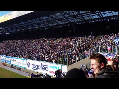 1:0  beim Spiel FC Hansa Rostock gegen 1. FC Magdeburg 24.02.2018