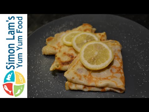 How to make English Pancakes | Shrove Tuesday Pancake Day| Simon Lam's Yum Yum Food