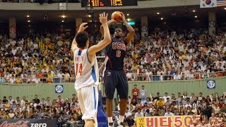 USA vs. South Korea 2006 FIBA Basketball World Championship Exhibition FULL GAME Korean