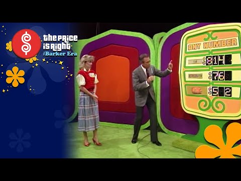 TPIR Contestant Really Pushes It While Playing Any Number for a New Car - The Price Is Right 1985