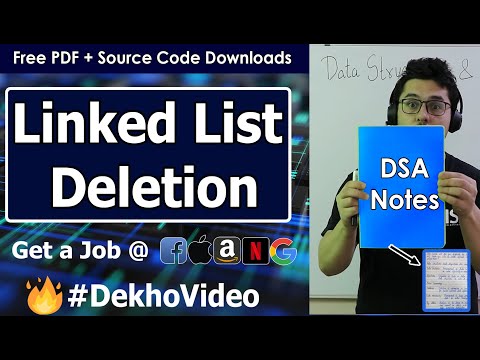 Deletion in a Linked List | Deleting a node from Linked List Data Structure