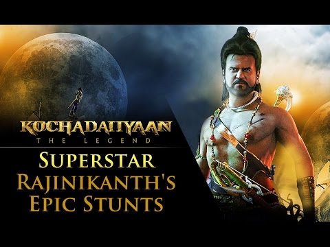 Superstar Rajinikanth's epic stunts