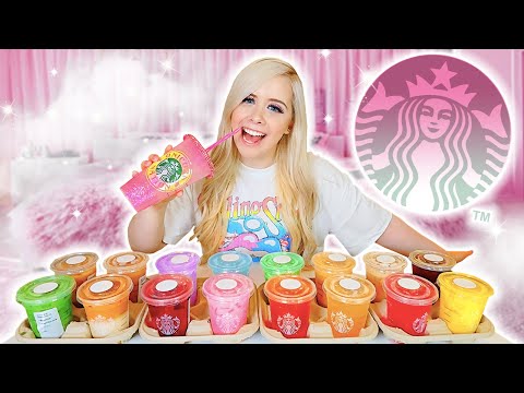 I Ordered EVERY Drink From STARBUCKS (25,000 CALORIES!!)