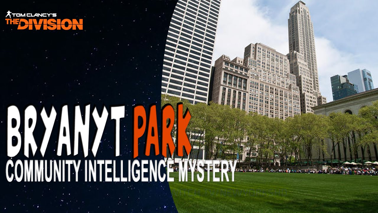 The Division - Community Intelligence Puzzle #2