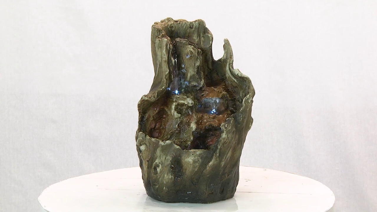 Rendezvous Gulch Illuminated Tabletop Fountain Video